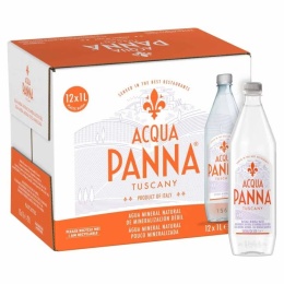 Acqua Panna woda niegazowana 1 L PET x 12 szt. DRS