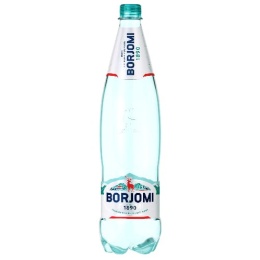 Borjomi woda naturalnie gazowana 1 L PET x 6 szt