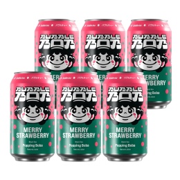 Bubble Bob napój truskawka 330 ml x 6 szt