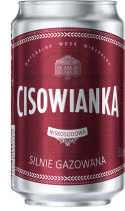 Cisowianka silnie gazowana 330 ml x 24 szt
