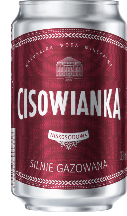 Cisowianka silnie gazowana 330 ml x 48 szt