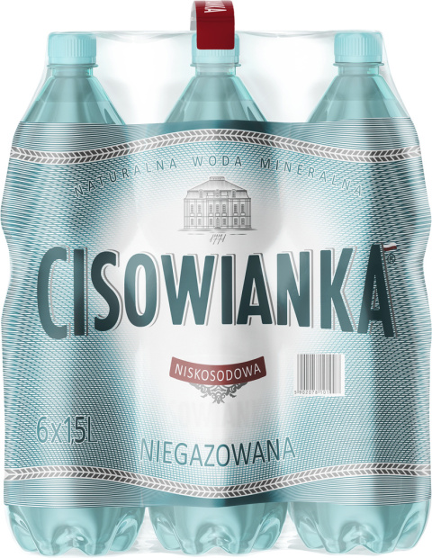 Cisowianka woda niegazowana 1,5 L PET x 6 szt Cisowianka woda niegazowana 1,5 L PET x 6 szt