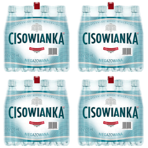 Cisowianka woda niegazowana 500 ml PET x 48 szt Cisowianka woda niegazowana 500 ml PET x 48 szt