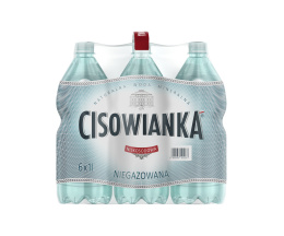 Cisowianka woda niegazowana 1 L PET x 6 szt