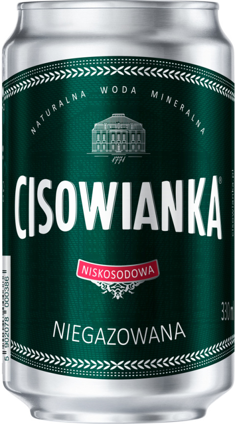 Cisowianka woda niegazowana 330 ml x 24 szt Cisowianka woda niegazowana 330 ml x 24 szt