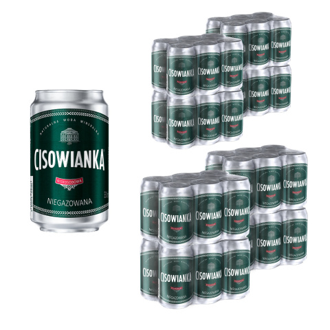 Cisowianka woda niegazowana 330 ml x 48 szt Cisowianka woda niegazowana 330 ml x 48 szt