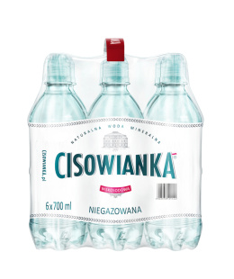 Cisowianka woda niegazowana sport 700 ml PET x 6 szt