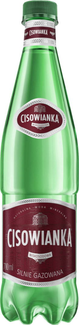 Cisowianka silnie gazowana 700 ml PET x 24 szt