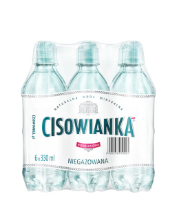 Cisowianka woda niegazowana sport 330 ml PET x 6 szt