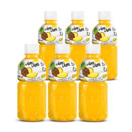 Jumi Jumi Napój Ananas z Nata De Coco 320 ml x 6 szt