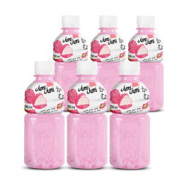 Jumi Jumi Napój Liczi z Nata De Coco 320 ml x 6 szt