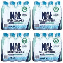 Nałęczowianka woda delikatnie gazowana 500 ml rPET x 48 szt DRS
