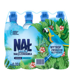 Nałęczowianka woda niegazowana 330 ml Kids rPET x 8 szt