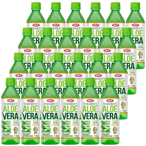 OKF Farmer's Aloe Vera Original 500 ml x 24 szt