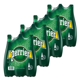 Perrier woda gazowana 1 l x 24 szt PET