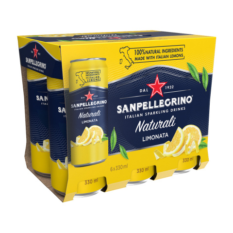 San Pellegrino Limonata 330 ml x 6 szt San Pellegrino Limonata 330 ml x 6 szt
