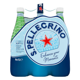 San Pellegrino woda gazowana 1 l x 6 szt PET
