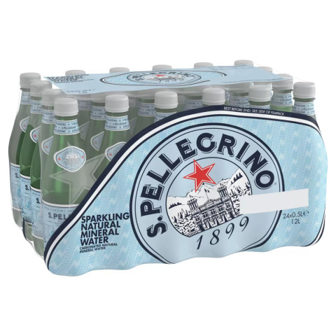 San Pellegrino woda gazowana 500 ml x 24 szt PET San Pellegrino woda gazowana 500 ml x 24 szt PET