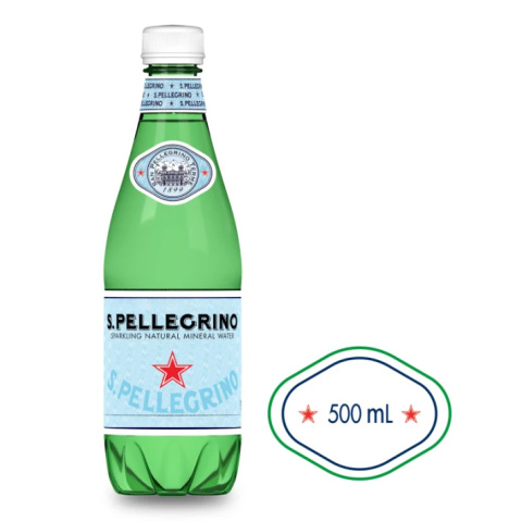 San Pellegrino woda gazowana 500 ml x 24 szt PET San Pellegrino woda gazowana 500 ml x 24 szt PET